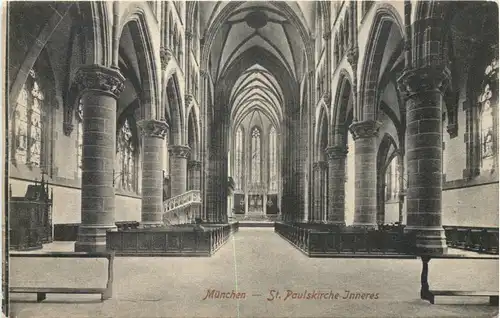 München, St. Paulskirche, Inneres -552166