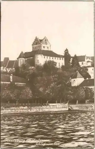 Meersburg, mit Schloss vom See -552250