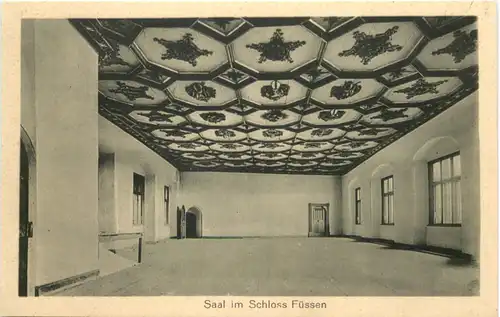 Füssen, Schloss, Saal -552512