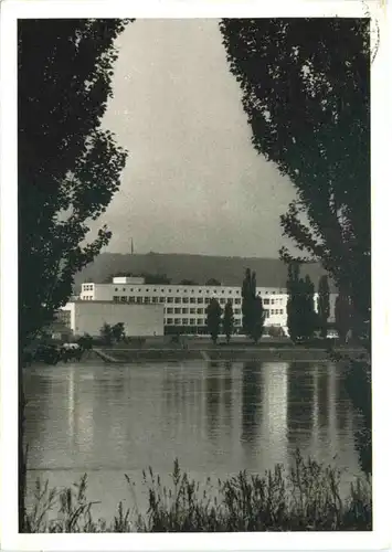 Bonn, das Bundeshaus von der Rheinseite -552518