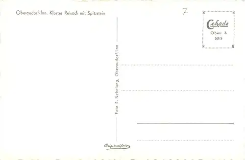 Oberaudorf, Kloster Reisach mit Spitzstein -552470