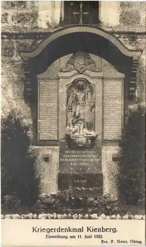 Kriegerdenkmal Kienberg -552828