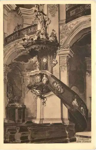 Kloster Grüssau, Die Kanzel -552734