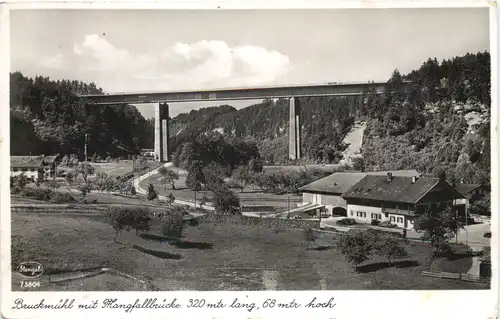 Bruckmühl mit Mangfallbrücke -552884