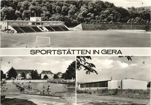 Gera, Sportstätten, div. Bilder -552782