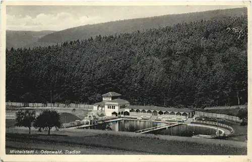 Michelstadt im Odenwald, das Stadion -552862