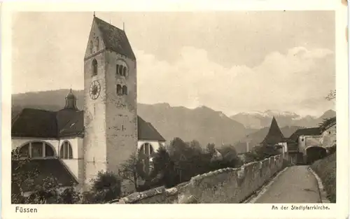 Füssen, An der Stadtpfarrkirche -553428