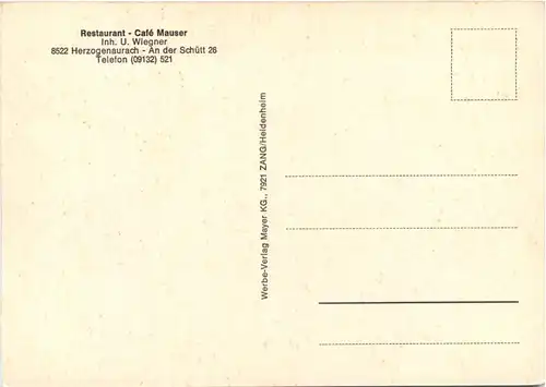 Herzogenaurach, Restaurant Mauser -553266