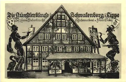 Künstlerklause H. Niederbracht, Schmallenberg i. Lippe -553380