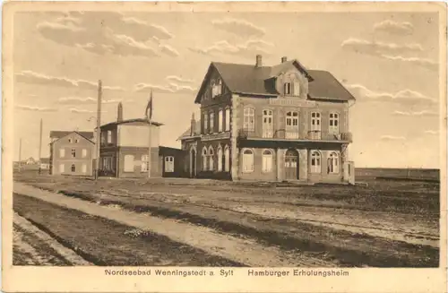 Seebad Wenningstedt a. Sylt, Hamburger Erholungsheim -553634