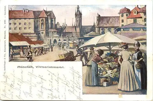München, Viktualienmarkt -553610