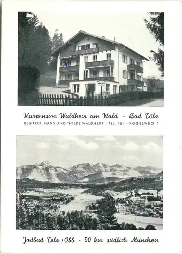 Bad Tölz, Pension Waldherr am Wald -553700