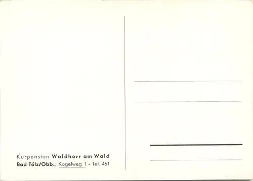 Bad Tölz, Pension Waldherr am Wald -553700