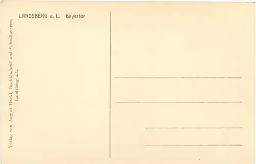 Landsberg a Lech, Bayertor -553690