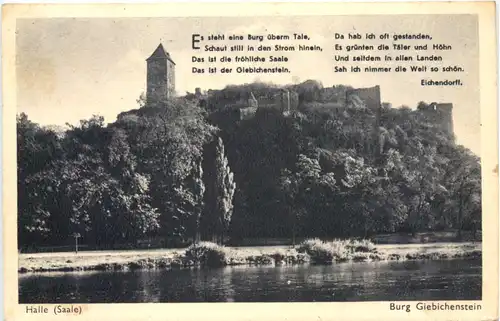 Halle Saale - Burg Giebischenstein -695668