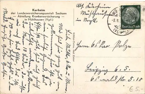 Mühlhausen - Kurheim der Landesversicherungsanstalt -695858