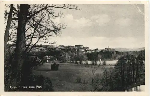 Greiz - Blick zum Park -695796