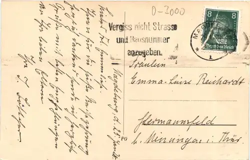 Magdeburg - Dom mit Elbe -695832