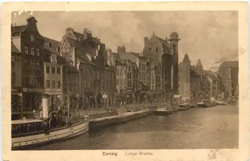 Danzig - Lange Brücke -695978