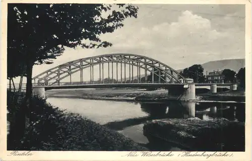 Rinteln - Neue Weserbrücke -695888