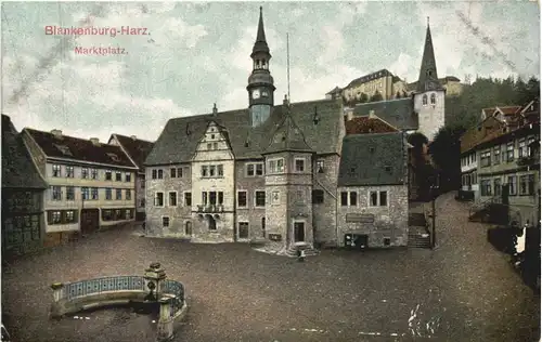 Blankenburg Harz - Marktplatz -695912