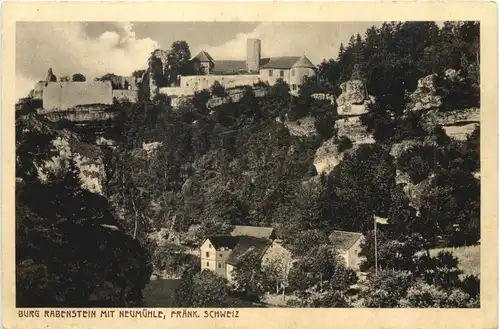 Burg Rabenstein mit Neumühle -695994