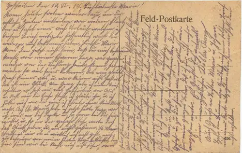 Eroberter franz. Fesselballon -696060