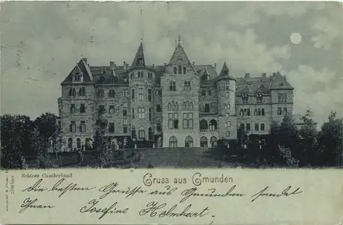 Gruss aus Gmunden - Schloss Cumberland -696158
