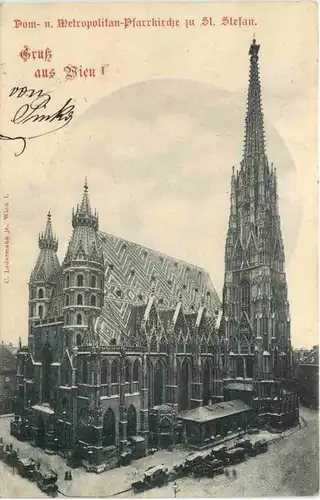 Gruss aus Wien - Pfarrkirche -696104