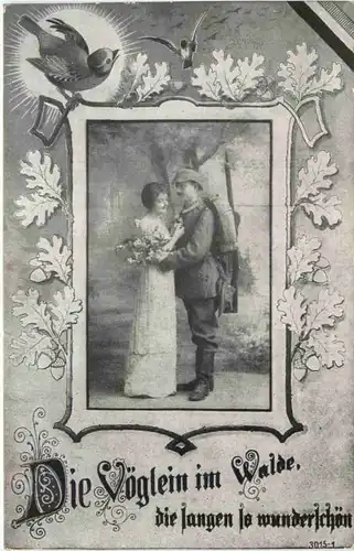 Die Vöglein im Walde - WW1 - Feldpost -696258