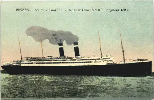 Anvers - SS Lapland Red Star Line -696082