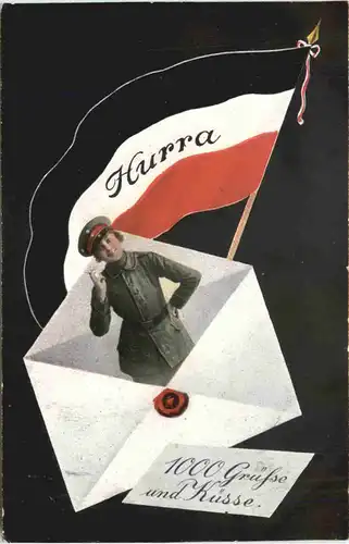 Hurra - 1000 Grüsse WW1 -696244