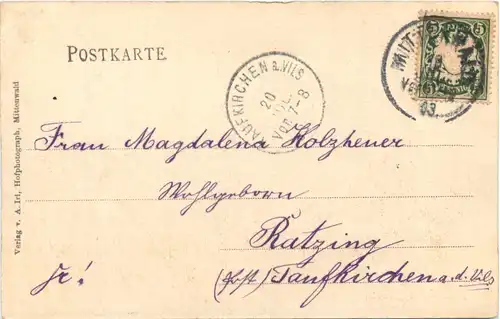 Gruss von Mittenwald a. Isar -696202