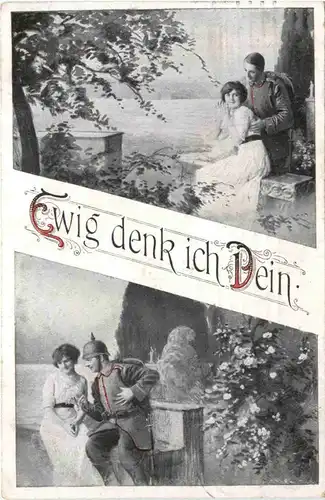 Ewig denk ich dein - WW1 - Feldpost -696256