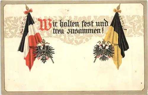 Wir halten fest und treu zusammen - WW1 -696262