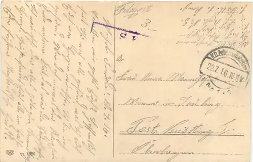 Namenstag - WW1 - Feldpost -696268