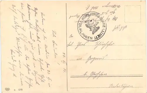 Nach langem Kampf - WW1 - Feldpost -696270