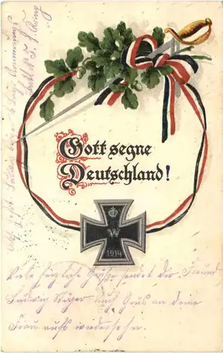 WW1 - Gott segne Deutschland - Feldpost -696318