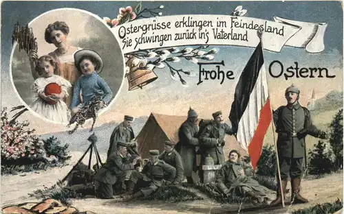 WW1 Frohe Ostern - Feldpost -696304