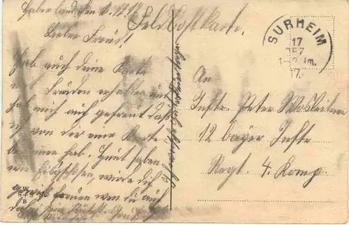 WW1 - Ich habs gebracht - Feldpost -696438