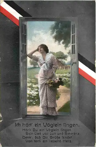 WW1 - Ich hört ein Vöglein singen - Feldpost -696342
