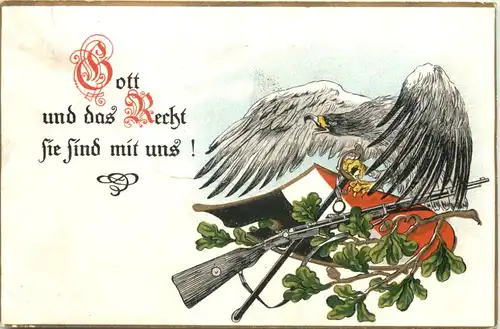 WW1 - Gott und das Recht - Feldpost -696372