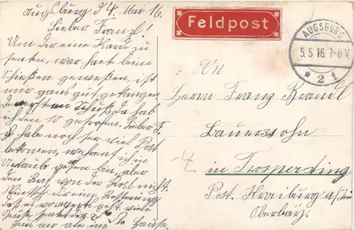 WW1 - Gott und das Recht - Feldpost -696372