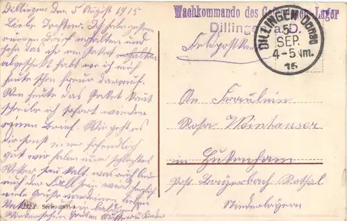 WW1 - Lieber Gott - Feldpost -696306