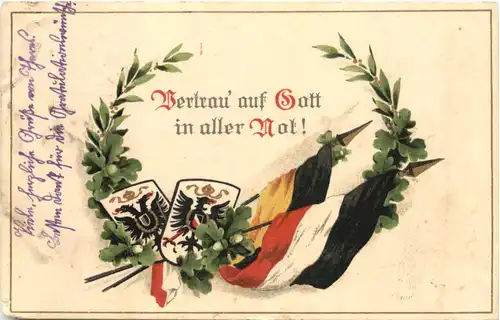 WW1 - Vertrau auf Gott - Feldpost -696390