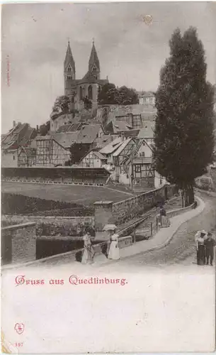 Gruss aus Quedlinburg -696494