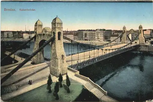 Breslau - Kaiserbrücke -696594
