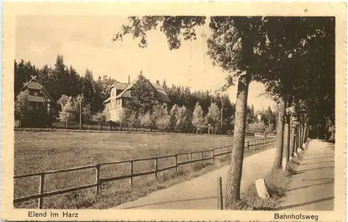 Elend im Harz - Bahnhofsweg -696508