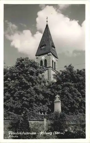 Friedrichsbrunn Ostharz - Kirche -696576