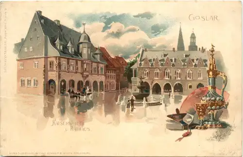 Goslar - Kaiserwörth - Litho -696540